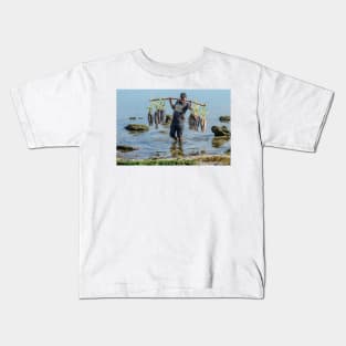 Fish Vendor Kids T-Shirt